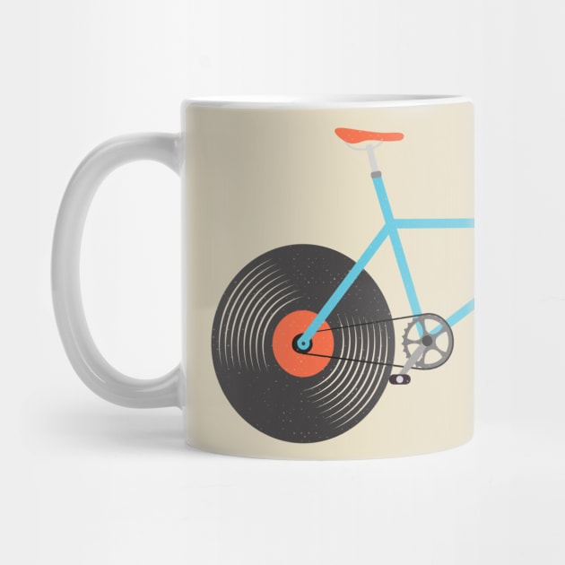 Vinyl Cyclist by susanne.haewss@googlemail.com